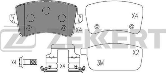 Zekkert BS-1575 - Jarrupala, levyjarru inparts.fi