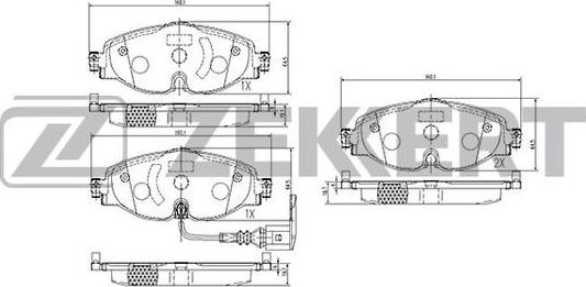 Zekkert BS-1047 - Jarrupala, levyjarru inparts.fi