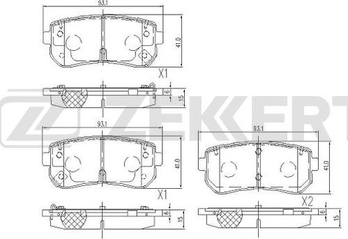 Zekkert BS-1105 - Jarrupala, levyjarru inparts.fi