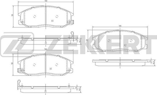 Zekkert BS-1804 - Jarrupala, levyjarru inparts.fi