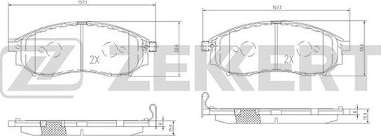 Zekkert BS-1822 - Jarrupala, levyjarru inparts.fi