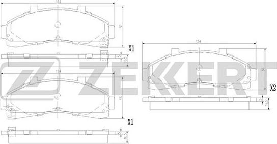 Zekkert BS-1393 - Jarrupala, levyjarru inparts.fi