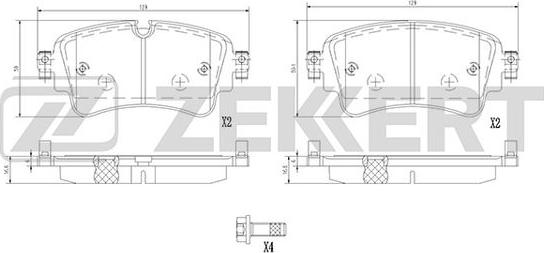 Zekkert BS-1362 - Jarrupala, levyjarru inparts.fi