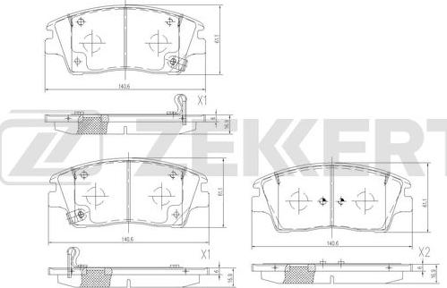 Zekkert BS-3061 - Jarrupala, levyjarru inparts.fi