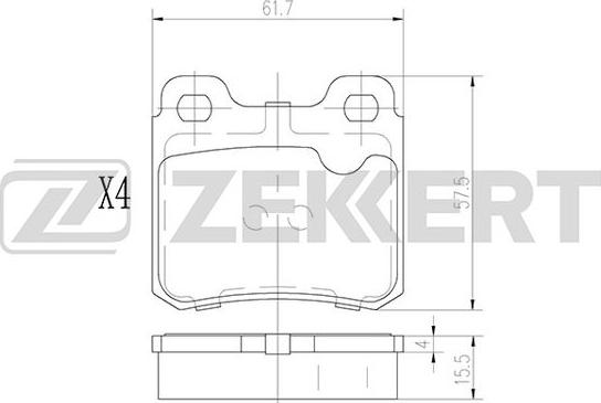 Zekkert BS-3000 - Jarrupala, levyjarru inparts.fi