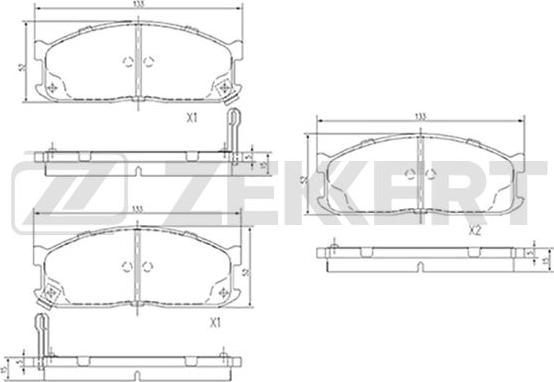 Zekkert BS-2137 - Jarrupala, levyjarru inparts.fi