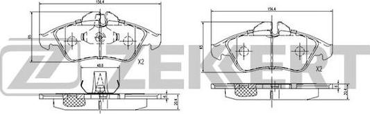 Zekkert BS-2123 - Jarrupala, levyjarru inparts.fi