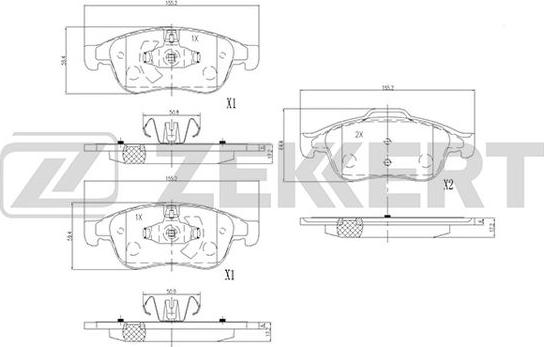 Zekkert BS-2800 - Jarrupala, levyjarru inparts.fi