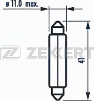 Zekkert LP-1133 - Polttimo, takavalo inparts.fi