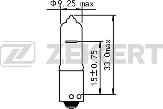 Zekkert LP-1174 - Polttimo, vilkkuvalo inparts.fi