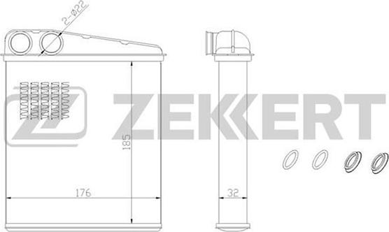 Zekkert MK-5054 - Lämmityslaitteen kenno inparts.fi