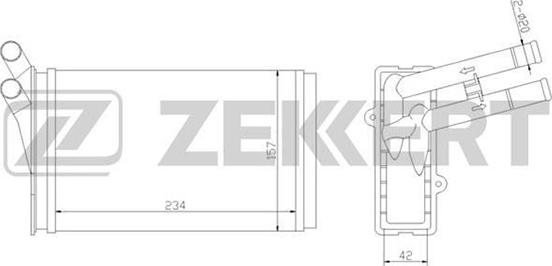 Zekkert MK-5009 - Lämmityslaitteen kenno inparts.fi