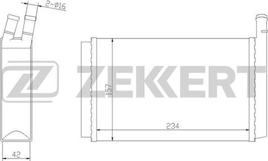 Zekkert MK-5007 - Lämmityslaitteen kenno inparts.fi