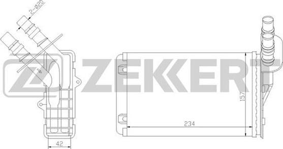 Zekkert MK-5019 - Lämmityslaitteen kenno inparts.fi