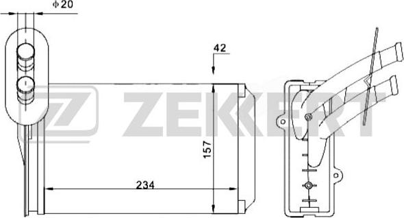 Zekkert MK-5013 - Lämmityslaitteen kenno inparts.fi