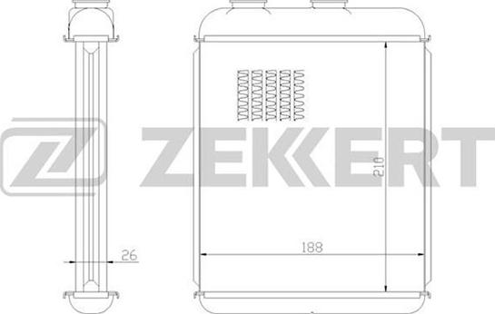 Zekkert MK-5081 - Lämmityslaitteen kenno inparts.fi