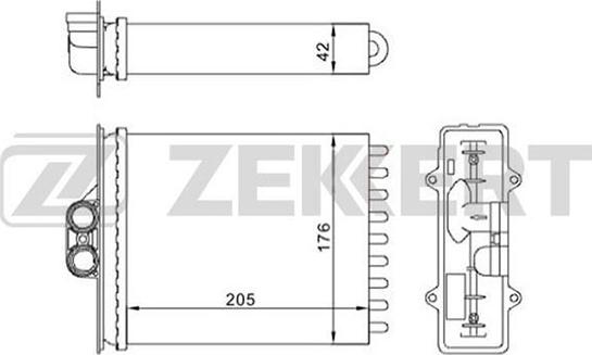 Zekkert MK-5034 - Lämmityslaitteen kenno inparts.fi