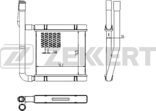 Zekkert MK-5119 - Lämmityslaitteen kenno inparts.fi