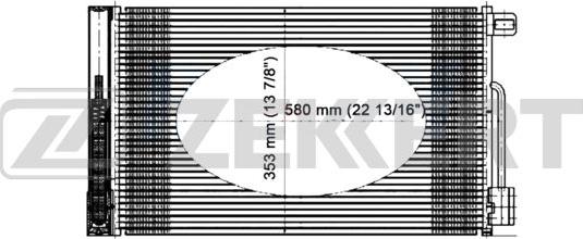 Zekkert MK-3006 - Lauhdutin, ilmastointilaite inparts.fi