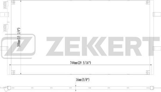 Zekkert MK-3120 - Lauhdutin, ilmastointilaite inparts.fi