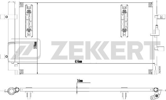 Zekkert MK-3179 - Lauhdutin, ilmastointilaite inparts.fi