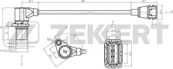 Zekkert SE-4052 - Impulssianturi, kampiakseli inparts.fi