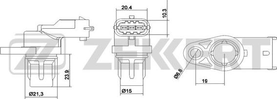 Zekkert SE-4012 - Impulssianturi, kampiakseli inparts.fi