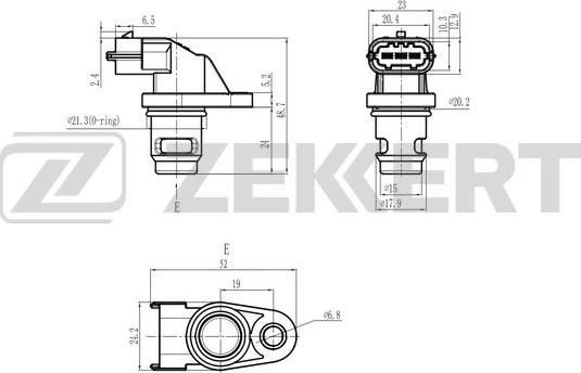 Zekkert SE-5049 - Tunnistin, nokka-akselin ajoitus inparts.fi