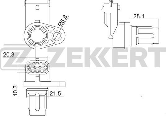 Zekkert SE-5005 - Tunnistin, nokka-akselin ajoitus inparts.fi