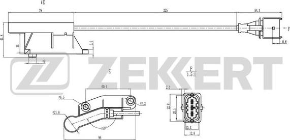 Zekkert SE-5018 - Tunnistin, nokka-akselin ajoitus inparts.fi