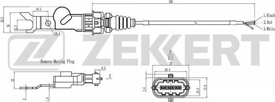 Zekkert SE-5021 - Tunnistin, nokka-akselin ajoitus inparts.fi