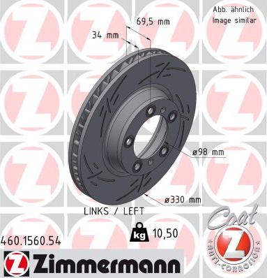 Zimmermann 460.1560.54 - Jarrulevy inparts.fi