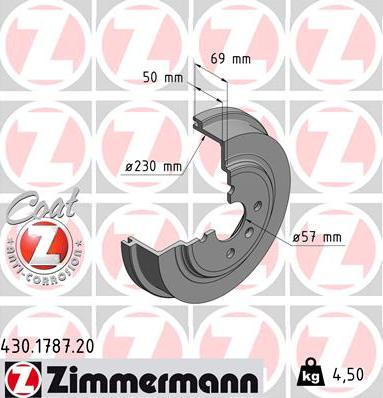 Zimmermann 430.1787.20 - Jarrurumpu inparts.fi