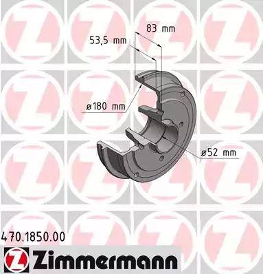 Zimmermann 470.1850.00 - Jarrurumpu inparts.fi