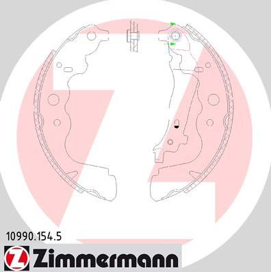 Zimmermann 10990.154.5 - Jarrukenkäsarja inparts.fi