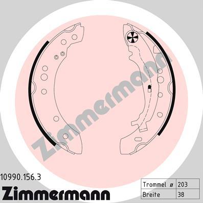 Zimmermann 10990.156.3 - Jarrukenkäsarja inparts.fi