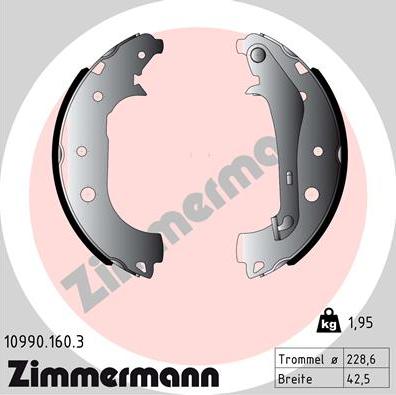 Zimmermann 10990.160.3 - Jarrukenkäsarja inparts.fi