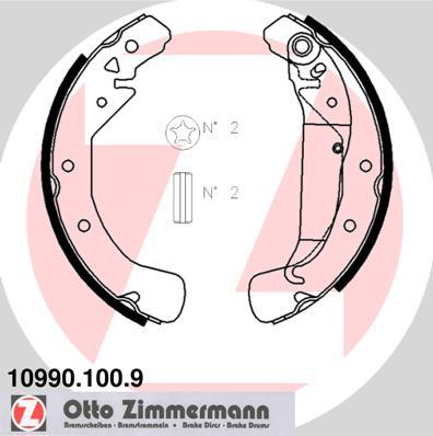 Zimmermann 10990.100.9 - Jarrukenkäsarja inparts.fi