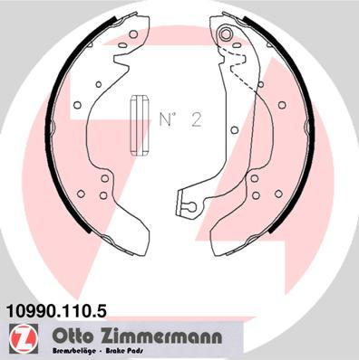 Zimmermann 10990.110.5 - Jarrukenkäsarja inparts.fi