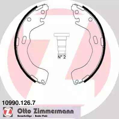 Zimmermann 10990.126.7 - Jarrukenkäsarja inparts.fi