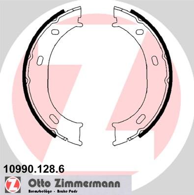 Zimmermann 10990.128.6 - Jarrukenkäsarja, seisontajarru inparts.fi