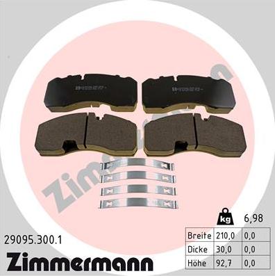 Zimmermann 29095.300.1 - Jarrupala, levyjarru inparts.fi