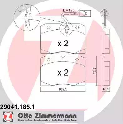 Zimmermann 29041.185.1 - Jarrupala, levyjarru inparts.fi