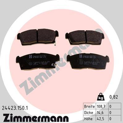 Zimmermann 24423.150.1 - Jarrupala, levyjarru inparts.fi