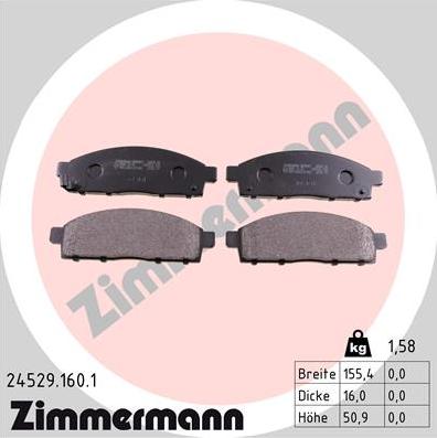 Zimmermann 24529.160.1 - Jarrupala, levyjarru inparts.fi