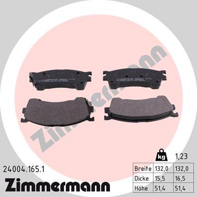 Zimmermann 24004.165.1 - Jarrupala, levyjarru inparts.fi