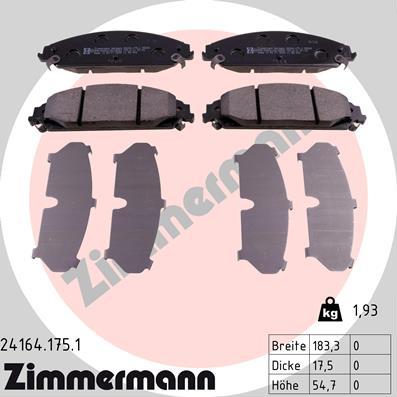 Zimmermann 24164.175.1 - Jarrupala, levyjarru inparts.fi