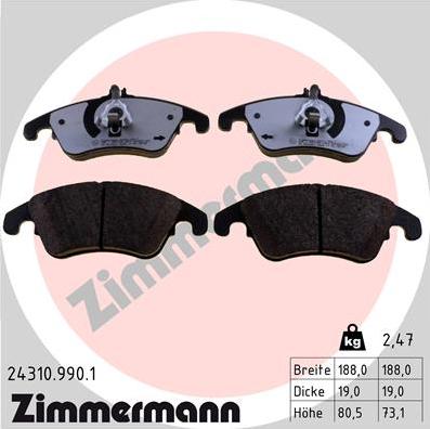 Zimmermann 24310.990.1 - Jarrupala, levyjarru inparts.fi