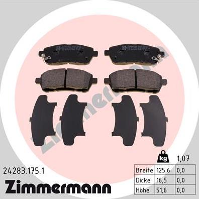 Zimmermann 24283.175.1 - Jarrupala, levyjarru inparts.fi