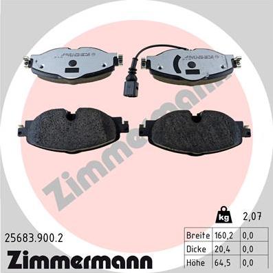 Zimmermann 25683.900.2 - Jarrupala, levyjarru inparts.fi